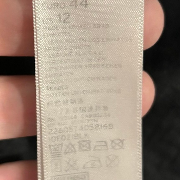 Topshop Little Black Dress Women's Size 12 Workwear‎ Professional Office - Picture 5 of 8